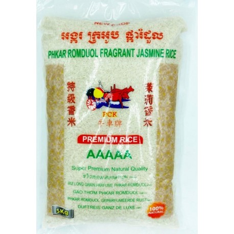 NC Riz Long Du Cambodge 2023 Extra Parfumé Au Jasmin 5Kg gao Thom Qualité Premium 10 les 2 sacs de 50000g