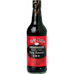 Sauce De Soja Supérieure Épaisse / Foncée 500ml (salée) Marque 2 Bouteilles les 2 bouteilles de 1000ml