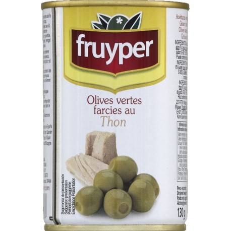 NC Olives Farcies Au Thon Fruyper Boite 130g 0.13Kg