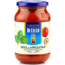 De Cecco Sauce Tomate À La Napolitaine (basilic) Bocal 400g