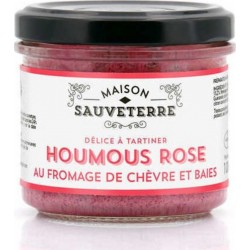 NC Houmous Rose Au Fromage De Chèvre Et Baies Pot De 100g