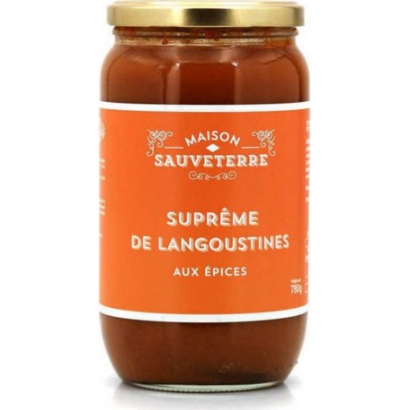 NC Suprême De Langoustines Aux Epices Maison Sauveterre Pot De 780g