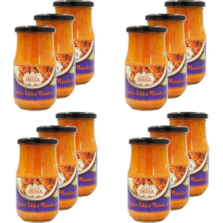 NC Sauce Tikka Masala Secrets Of India les 12 unités de 0.35Kg