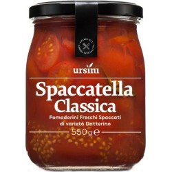 NC Spaccatella Classique De Tomates Cerises Datterino Coupées En Deux 550 Gr