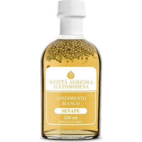 Condiment Blanc Au Vinaigre Et Grains De Moutarde 250ml