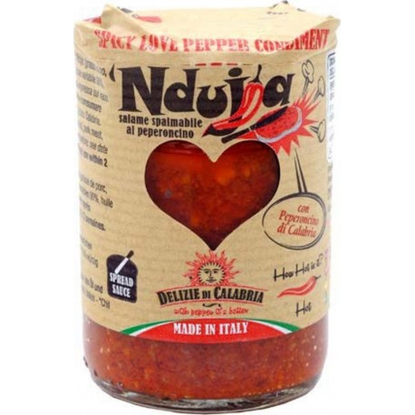 NC 'nduja Salami Calabrais Au Piment À Tartiner 90 Gr