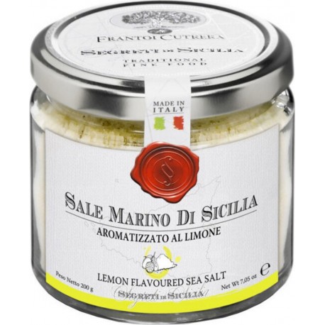 NC Sel Marin De Sicile Aromatisé Au Citron 200 Gr