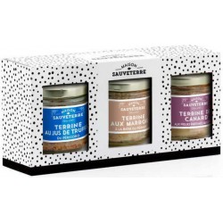 NC Assortiment De 3 Terrines Du Sud-ouest Lot De 3 Verrines De 90g