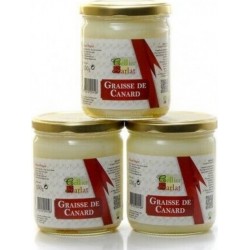 Canard Lot De 3 Bocaux De Graisse De 3x340 G Soit 1020g