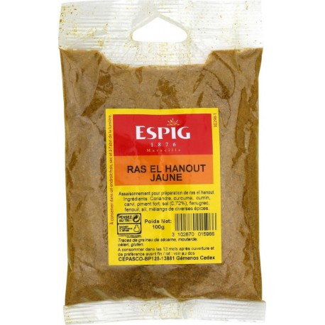 ESPIG Ras el Hanout jaune 100g