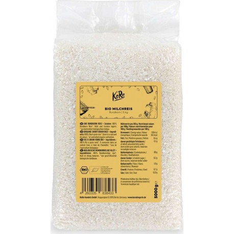 NC Koro Riz Rond Bio 5Kg l'unité de 5Kg