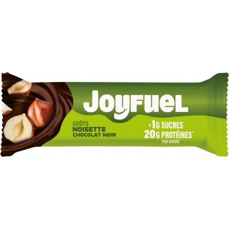 JOYFUEL Barre protéinée chocolat noir et noisettes la barre de 55g