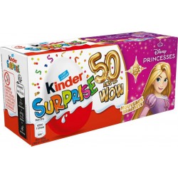 KINDER Œufs Chocolat Pricesses Disney SURPRISE 3 œufs de 20g