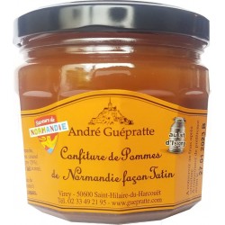 ANDRE GUEPRATTE Confiture de pomme de Normandie façon tatin 370g