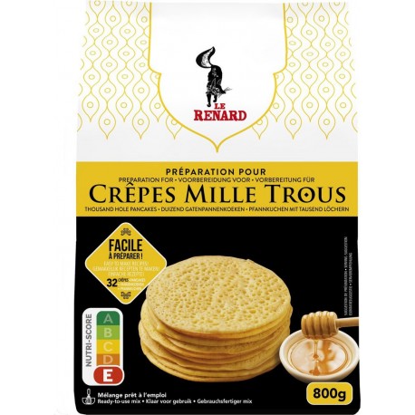 LE RENARD Préparation Cuisine Crêpe Orientale 800g