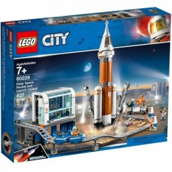LEGO 60228 City - La fusée spatiale et sa station de lancement