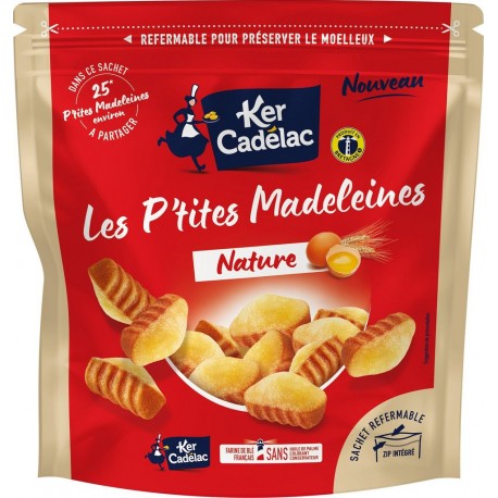 KER CADELAC Madeleine nature à partager 412g