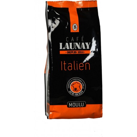 CAFE LAUNAY Café en grains italien 1Kg