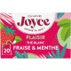 JOYCE Thé blanc saveur fraise et menthe Plaisir 30g