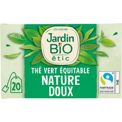 JARDIN BIO Thé vert Bio ETIC 20 sachets