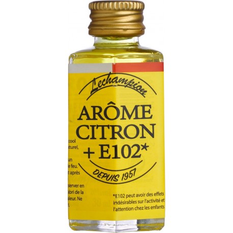 LECHAMPION Préparation culinaire arôme goût citron 30ml