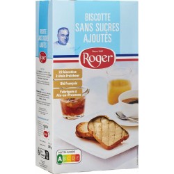 LES BISCOTTES ROGER Biscottes Aixoises braisées végane 280g