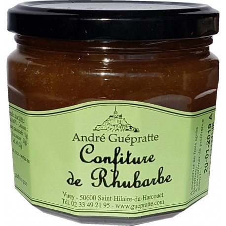 ANDRE GUEPRATTE Confiture rhubarbe 370g