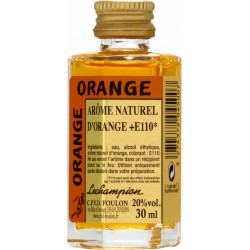 LECHAMPION Préparation culinaire arôme naturel d'orange 30ml