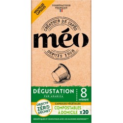 MEO Café capsule végétale intensité 8 20 capsules