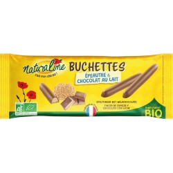 NATURALINE Buchettes d'épeautre chocolat au lait Bio 150g