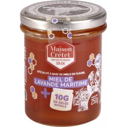 MIEL CRETET Miel de lavande et gelée royale 250g