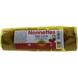 MIELS VILLENEUVE Gâteaux Nonettes miel cerise 150g