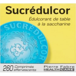 PIERRE FABRE PHARMA CARE Complément Alimentaire Vitalité Édulcorant De Table Effervescent À La Saccharine 260 comprimés