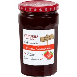 VERGERS DES ALPILLES Confiture fraise camarosa 750g