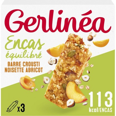 GERLINEA Biscuits abricot,noisettes & graines de courge 93g