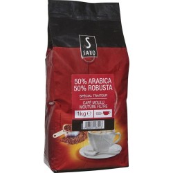 SAXO Café moulu mouture filtre le paquet d'1Kg