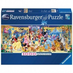 Ravensburger Puzzle 1000 pièces - Photo de groupe Disney (Panorama)