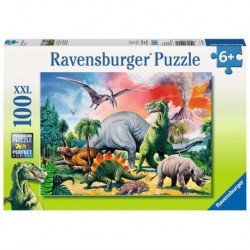 Ravensburger Puzzle 100 p XXL - Au milieu des dinosaures