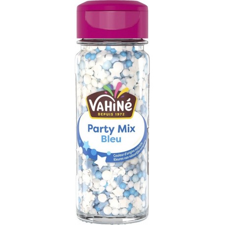 VAHINE Décoration alimentaire party mix bleu 55g