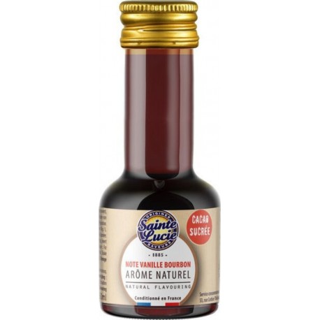 SAINTE LUCIE Arôme naturel vanille bourbon cacao sucrée 50ml