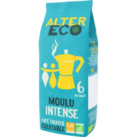 ALTER ECO Café Moulu Intense 250g