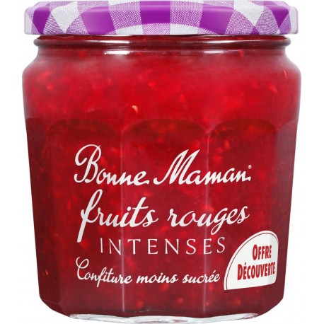 BONNE MAMAN Confiture Fruits Rouges Intenses 335g