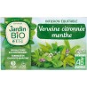 JARDIN BIO Infusion verveine menthe Bio ETIC 20 sachets