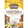 VAHINE Préparation de yaourt vanille maison 4x5g 20g