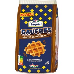 PASQUIER Gaufres aux pépites de chocolat 240g