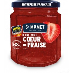 SAINT MAMET Confiture Cœur de Fraise 310g