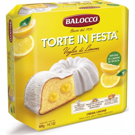 BALOCCO Gâteau à partager citron 400g