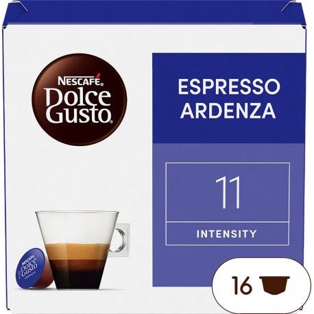 NESCAFE DOLCE GUSTO Café capsules compatible Dolce Gusto Ardenza 16 capsules