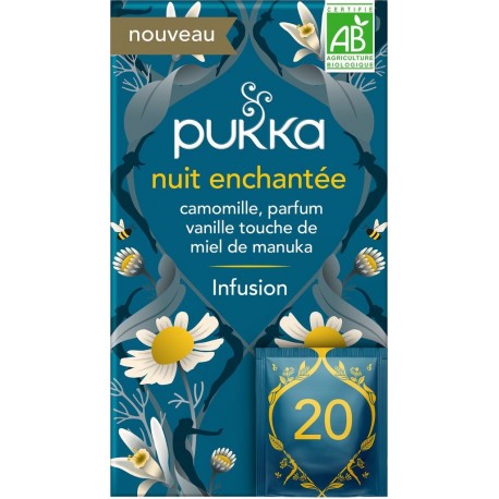 PUKKA Infusion nuit enchantée, bio 20 sachets