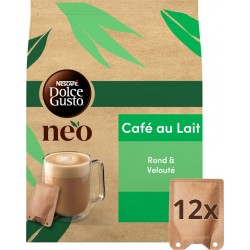 NEO NESCAFE Café soluble au lait entier en poudre NEO 6 NESCAFE 12 sachets